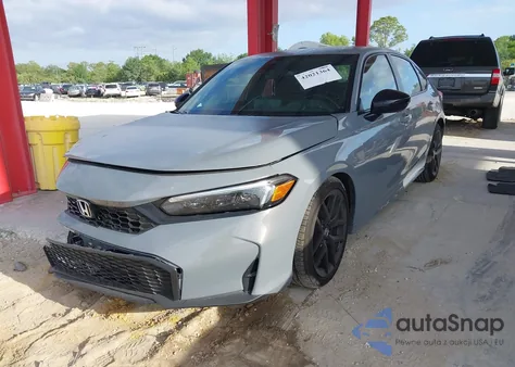 2025 Honda Civic Sport из США, поврежденный, VIN 2HGFE2F56SH514171